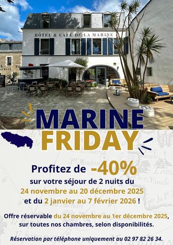 Découvrez le Marine Friday !